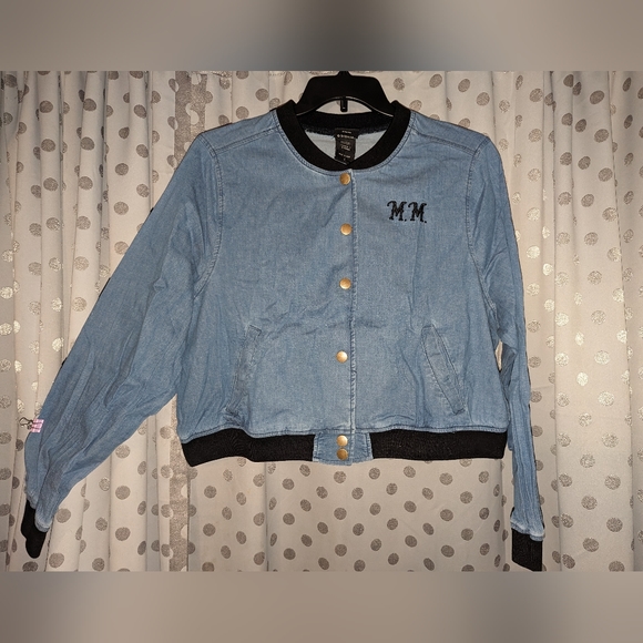 Mickey Cropped Bomber - Picture 3 of 16